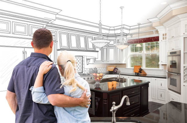 Professional Kitchen Renovation technician working in Juliustown, NJ